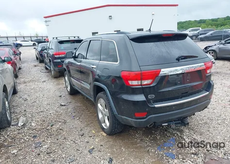 2012 Jeep Grand Cherokee Overland z USA, uszkodzony, nr VIN 1C4RJECT1CC311575